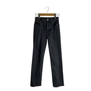 Denim Forum Women's The Arlo High Rise Straight Denim Jeans